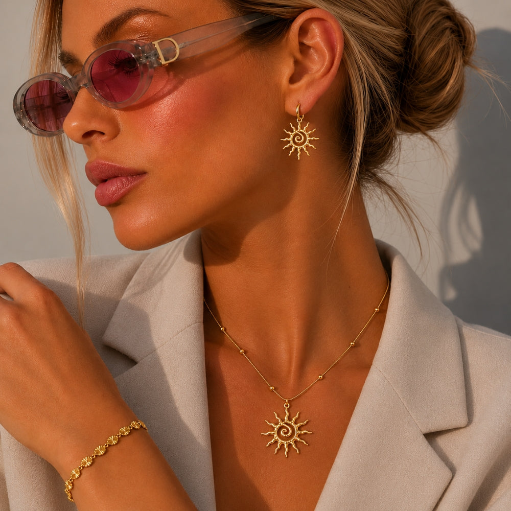 Ayla Sonnenkette - Gold