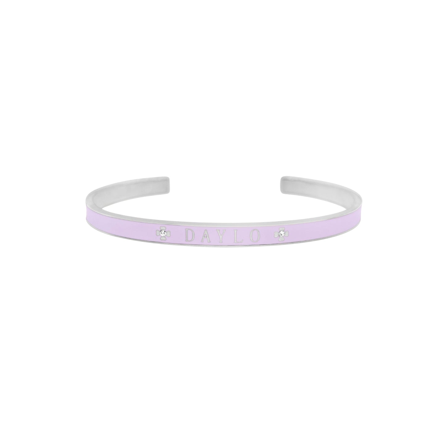 Armband - Silver/Lila