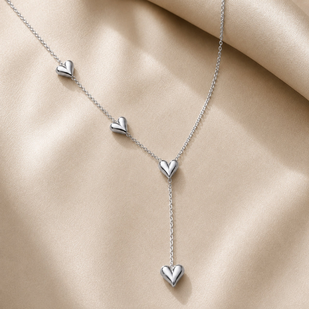 Alva Hart Ketting - Zilver