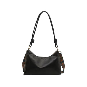 Noreya Tas - Zwart Leer