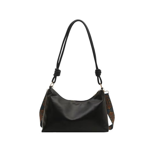 Noreya Tasche - Schwarzes Leder