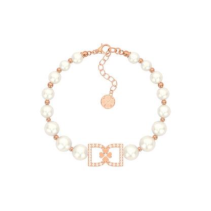 DD Armband met Diamant - Roségoud