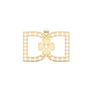 DD Ohrringe Diamanten - Gold