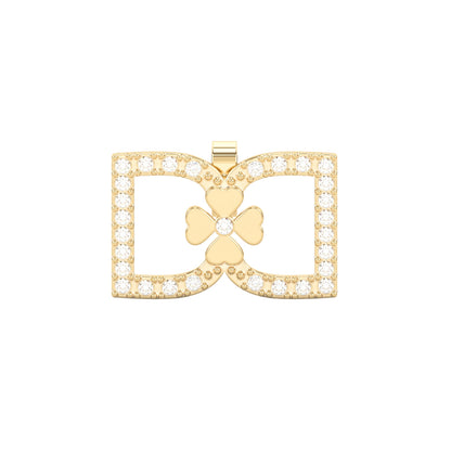 DD Ohrringe Diamanten - Gold