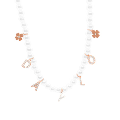 Parel Ketting - Roségoud
