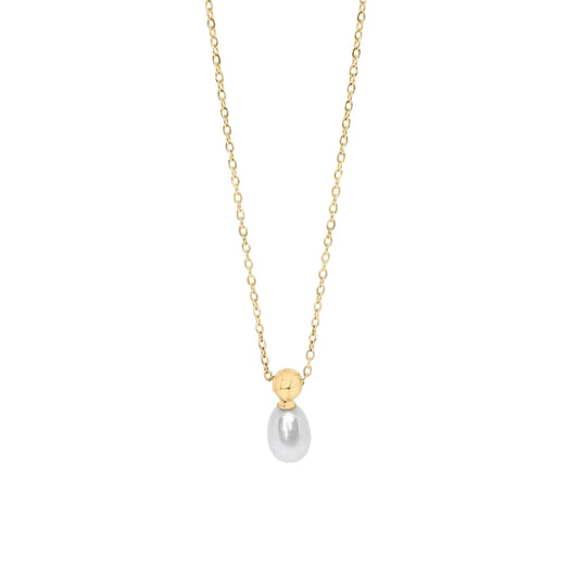 Amaris Perlenhalskette - Gold