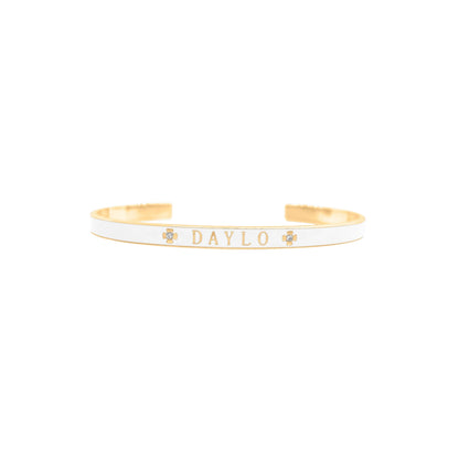 Armband - Gold/Weiß