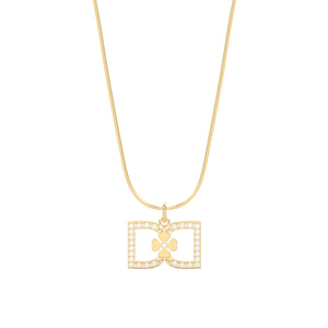 DD Halskette Diamanten - Gold