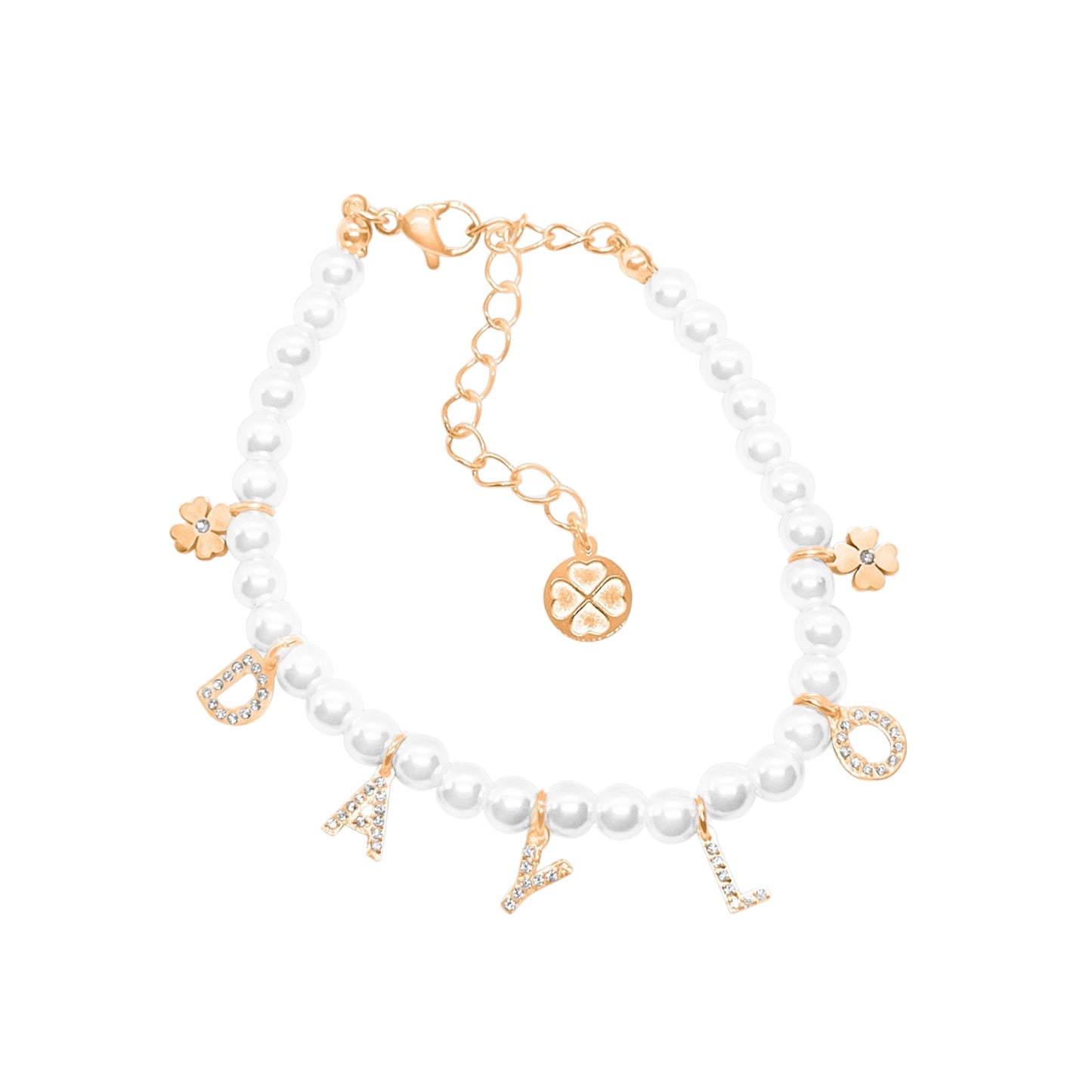 Parel Armband - Roségoud