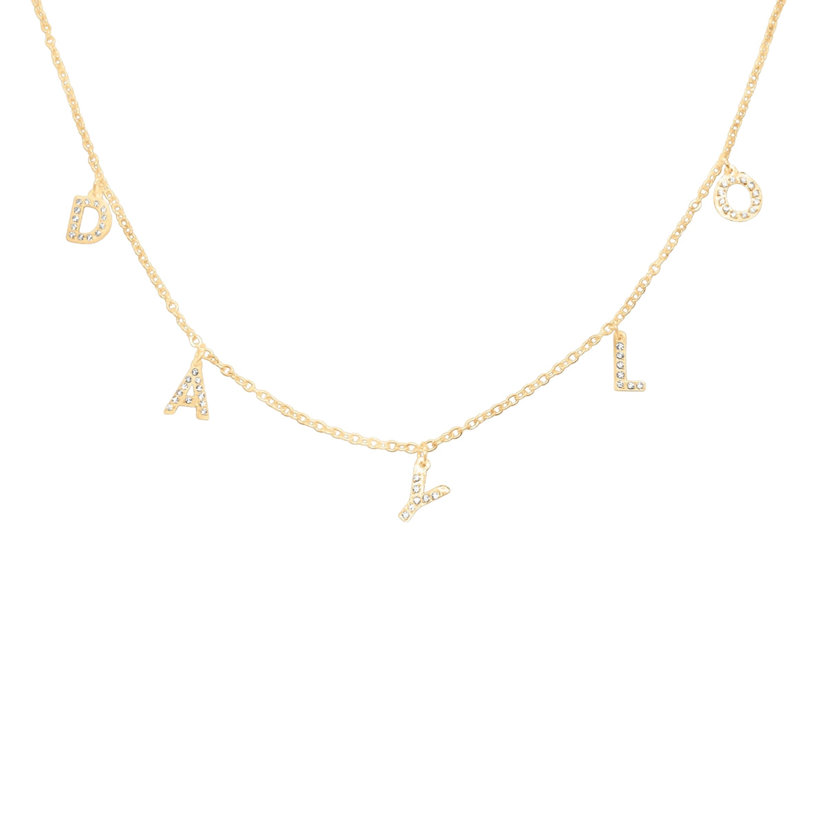 Diamant Halskette - Gold