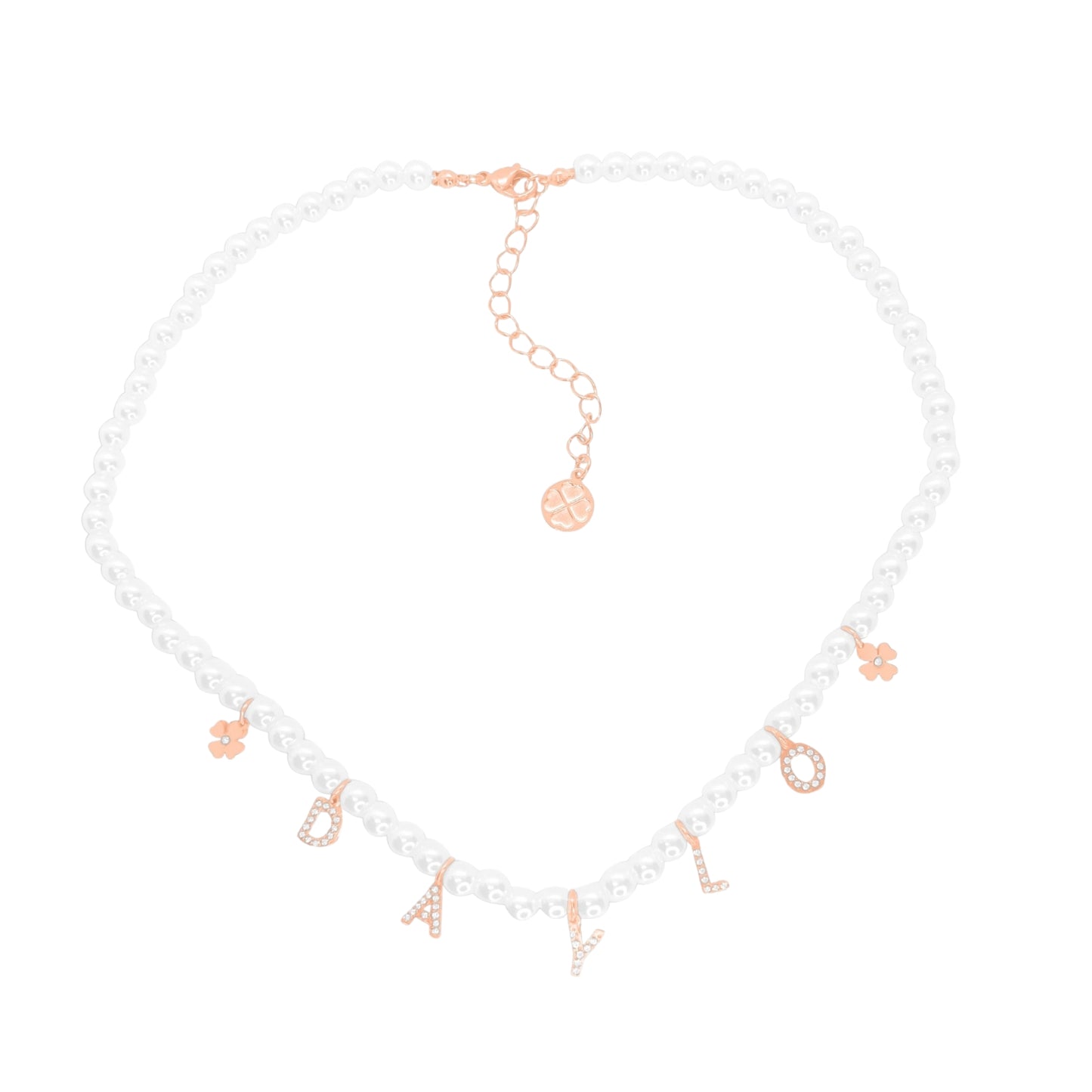 Parel Ketting - Roségoud