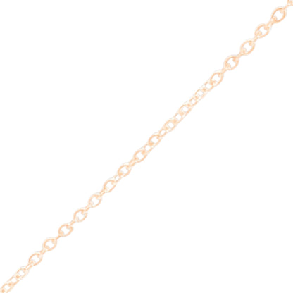 Hart Ketting - Roségoud/Paars