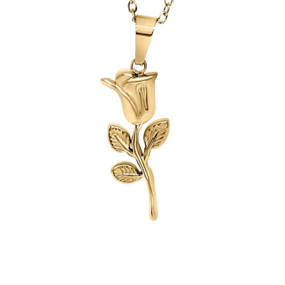 Rose Halskette - Gold