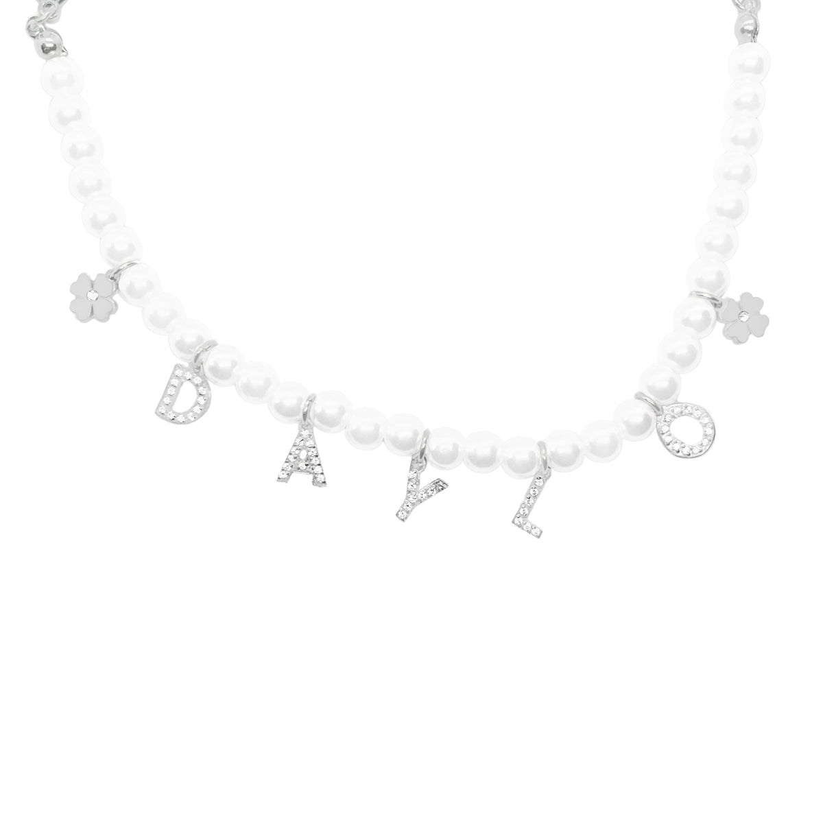 Perlenarmband - Silber