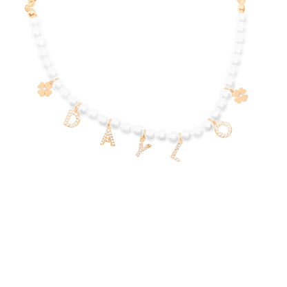Parel Armband - Roségoud