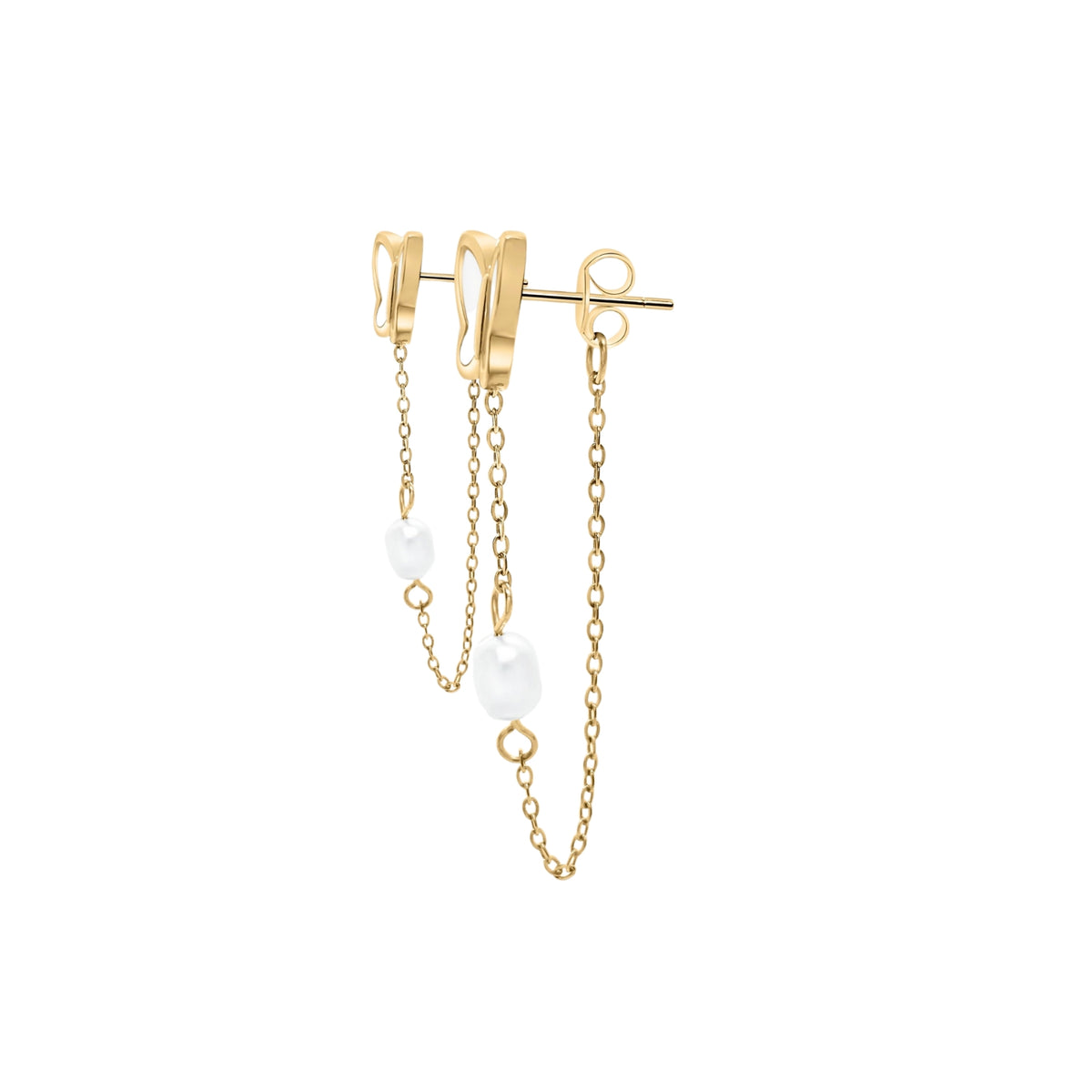 Iris Ohrringe - Gold