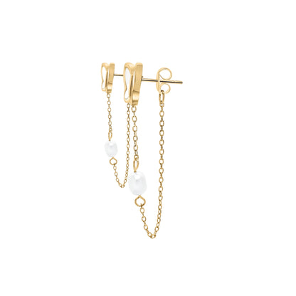 Iris Ohrringe - Gold