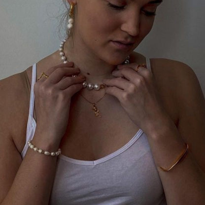 Rose Halskette - Gold