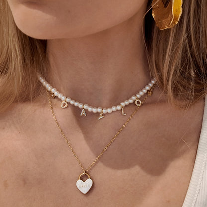 Parel Ketting - Goud