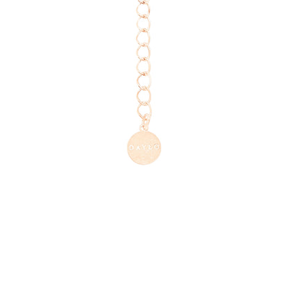 Hart Ketting - Roségoud/Paars