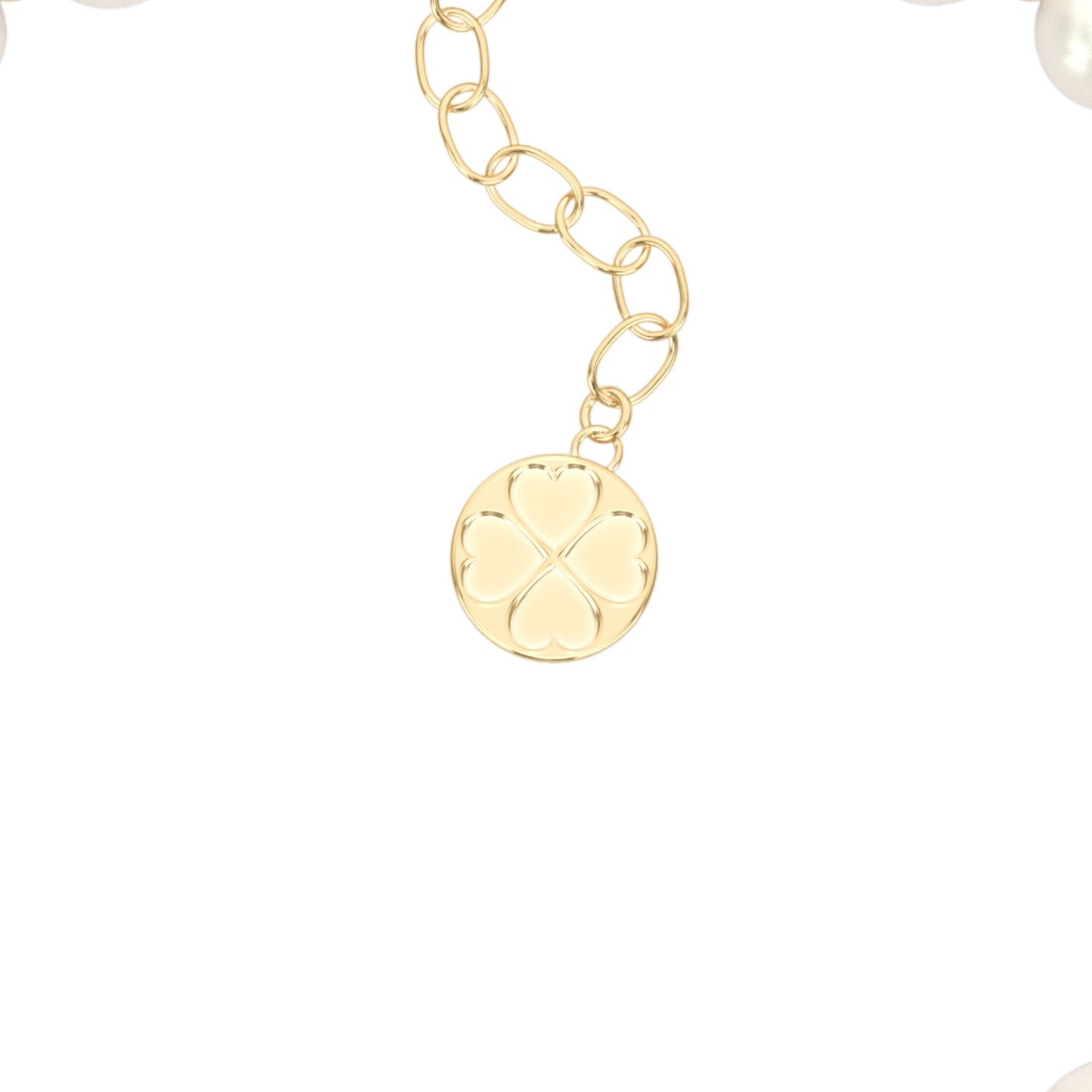 DD Perlenarmband Diamanten - Gold