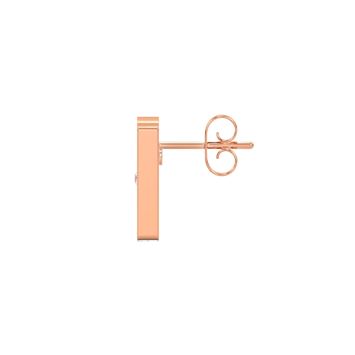DD Earrings - Rose Gold
