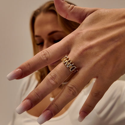 Ring Diamanten - Gold