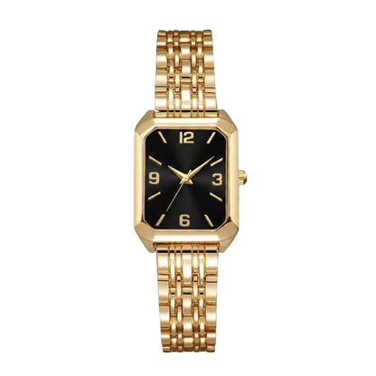 Aira Horloge - Goud / Zwart