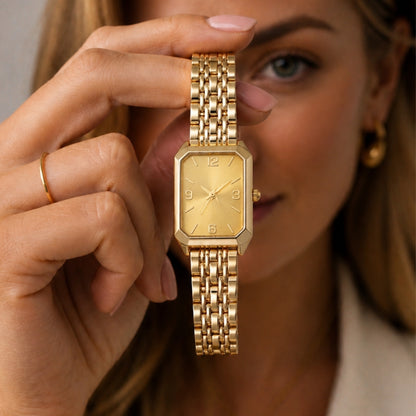 Aira Horloge - Goud / Goud