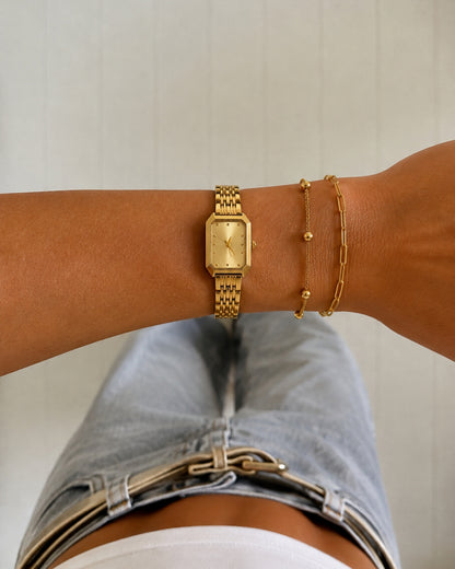 Amara Uhr - Gold / Gold