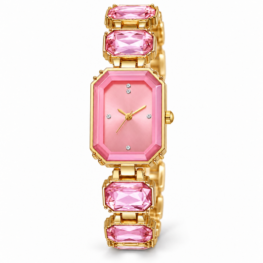 Antonia Uhr - Gold / Rosa
