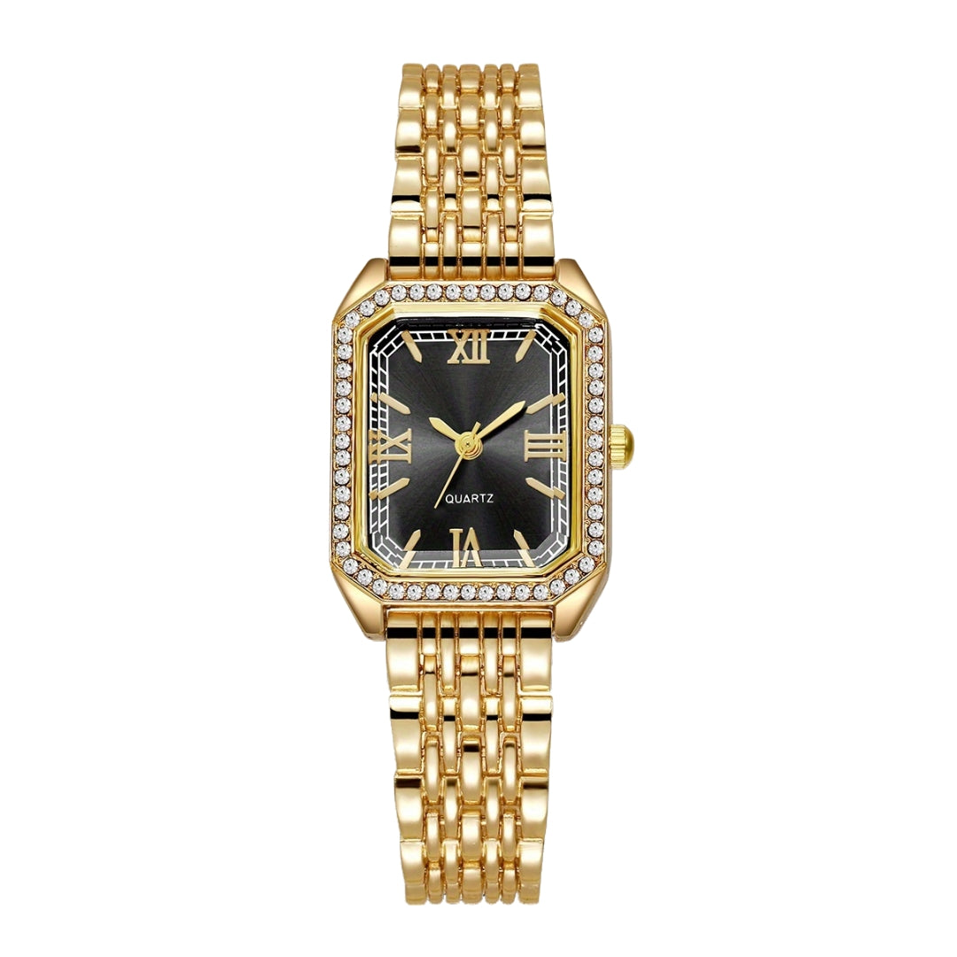Aven Horloge - Goud / Zwart