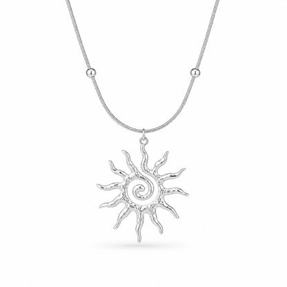 Ayla Sonnenkette - Silber