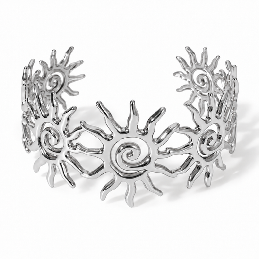 Ayla Sonnenarmband – Silber