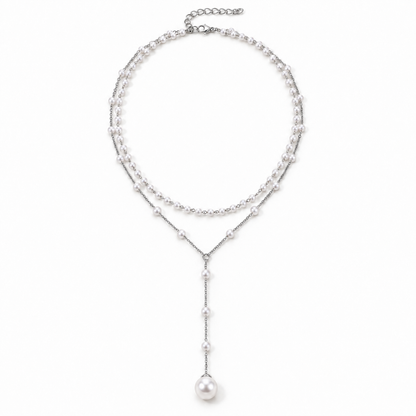 Seraphina Perlenkette – Silber
