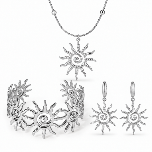 Ayla Sonnen-Set – Silber