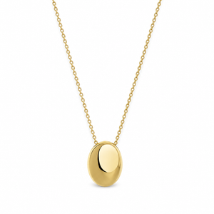 Viona Oval Halskette – Gold