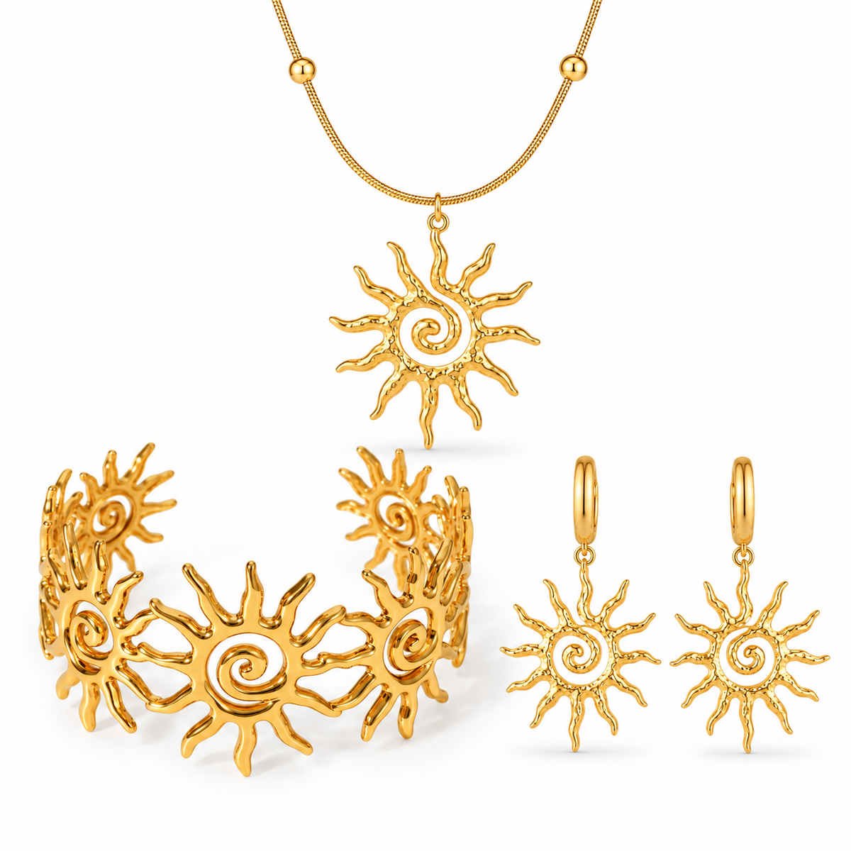 Ayla Sonnen-Set – Gold