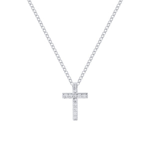 Cross Ketting - Zilver
