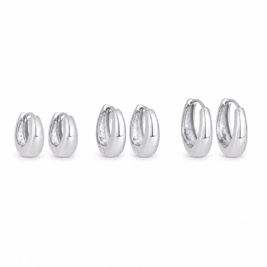 DAYLO Hoops Set - Zilver