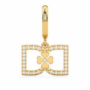 DD Hoops Diamond - Gold