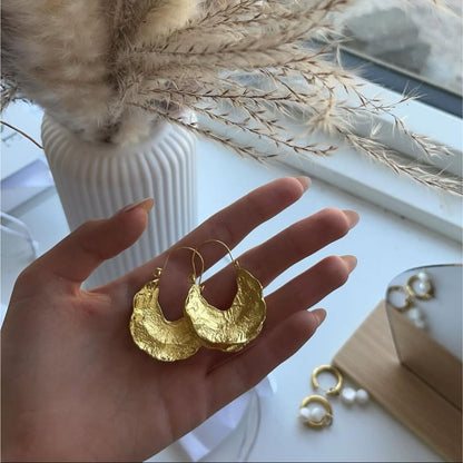 Elma Örhängen - Guld