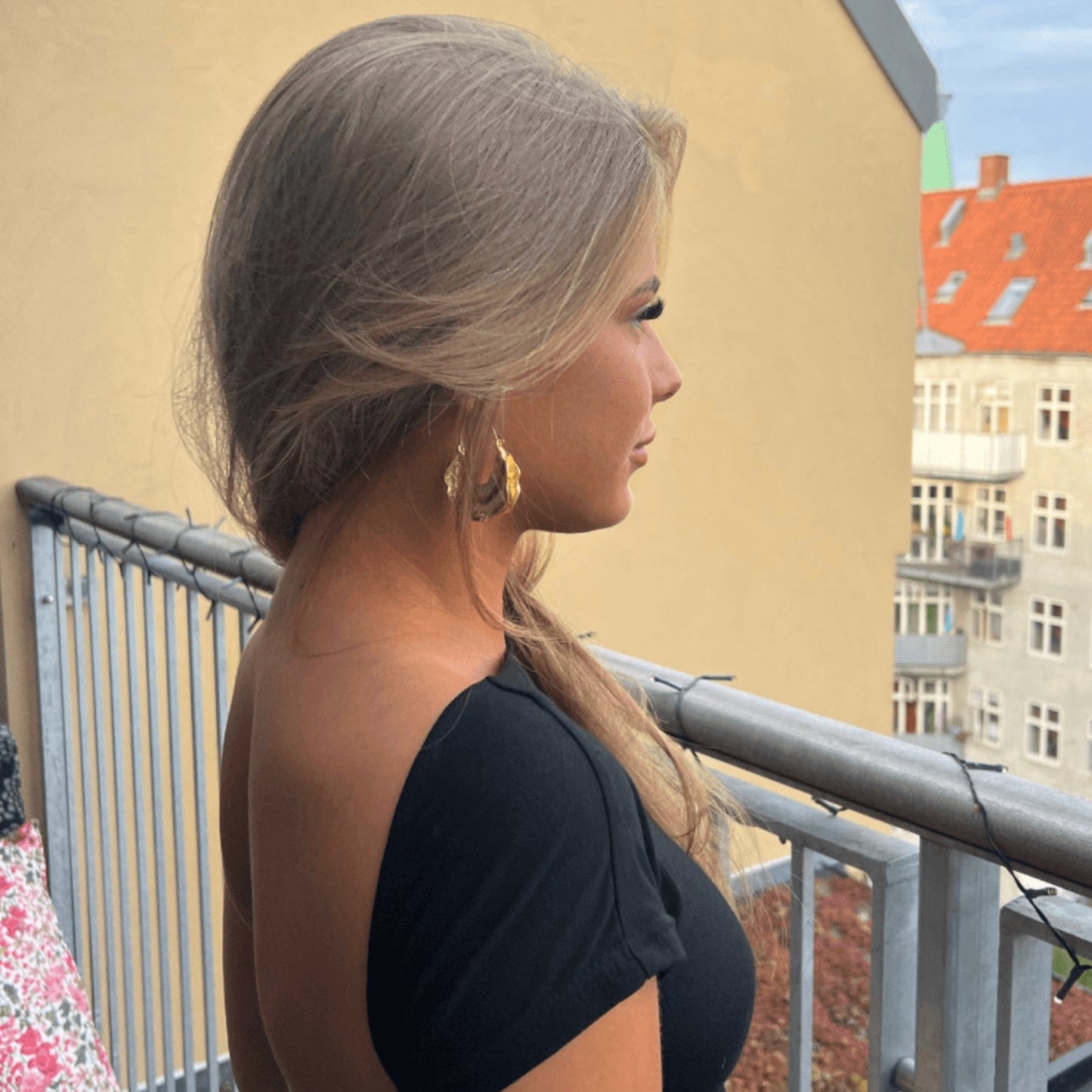 Elma Örhängen - Guld