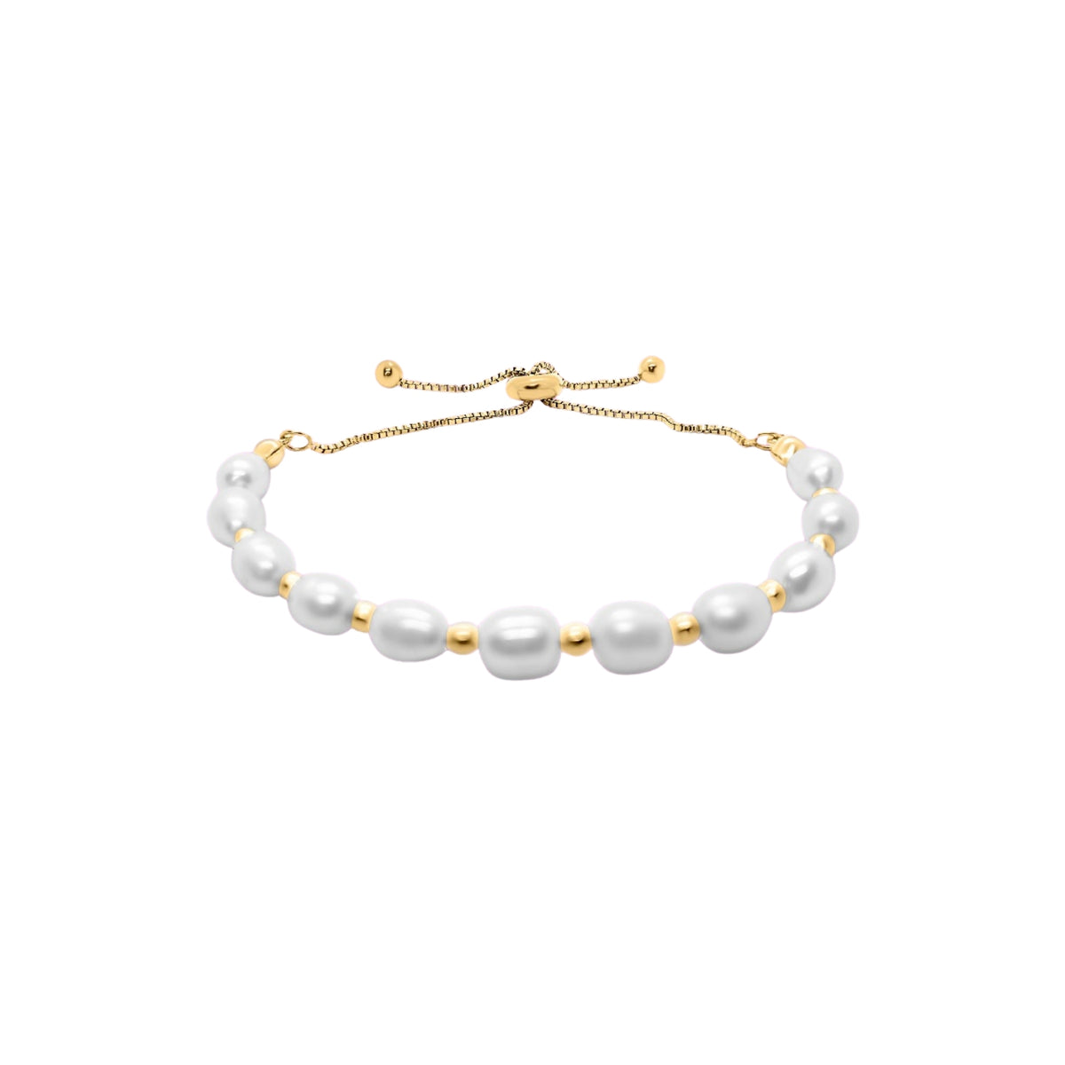 Zoey Perlenarmband - Gold