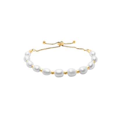 Zoey Perlenarmband - Gold