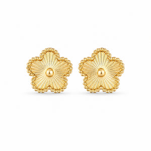 Evelia Bloom Oorknopjes - Goud
