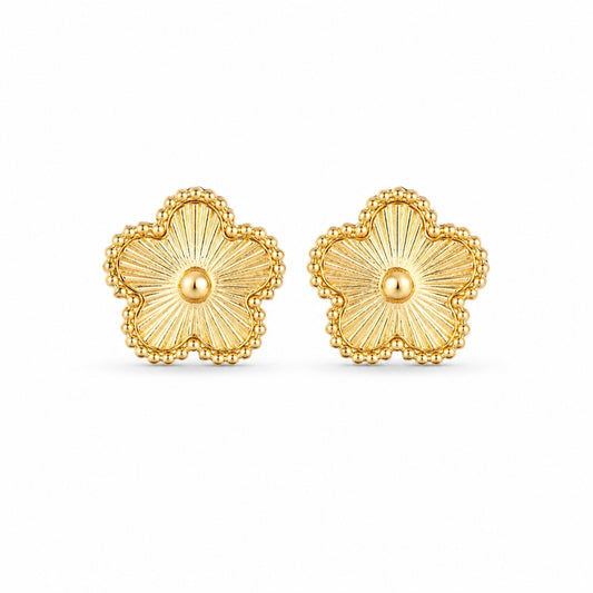 Evelia Bloom Oorknopjes - Goud