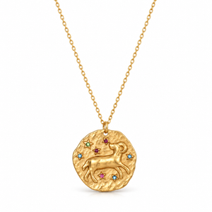 Celestia Sternzeichen-Halskette - Gold / Widder