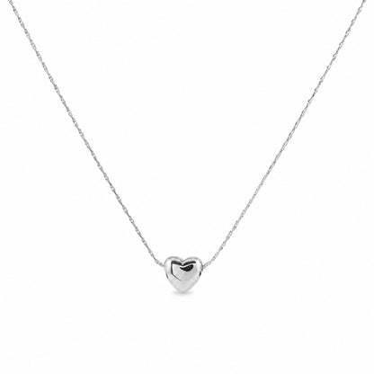 Hart Ketting Petit - Zilver