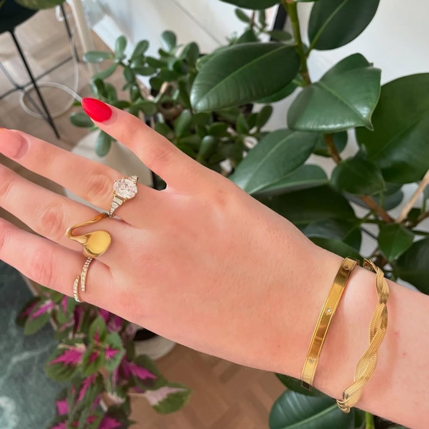 Anja Armband - Gold